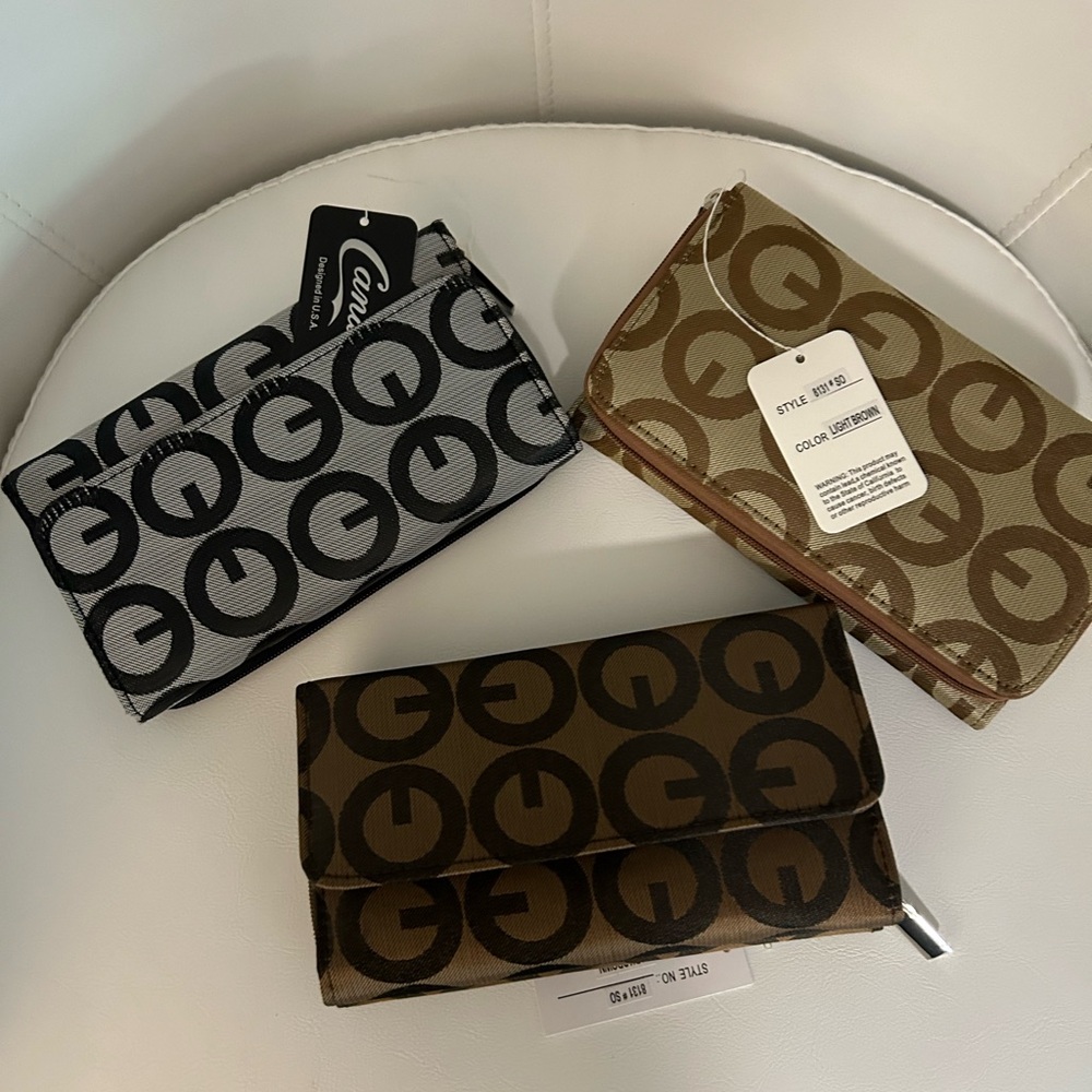 Brand new long wallets by Candie